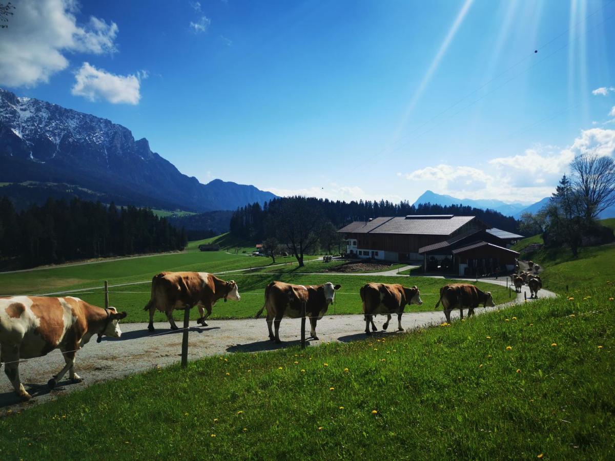 Vila Biobauernhof Und Ferienhaus Riederbauer Rettenschöss Exteriér fotografie