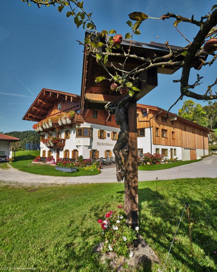 Vila Biobauernhof Und Ferienhaus Riederbauer Rettenschöss Exteriér fotografie